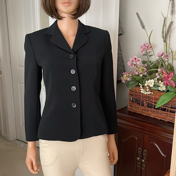 Vintage Alex Garfield black blazer made in USA - Picture 3 of 9